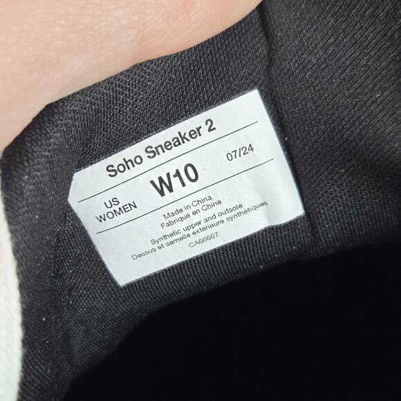 NEW Vessi Soho Sneaker 2 Womens Size 10 Waterproof Shoes Casual Ivory White - Picture 10 of 12